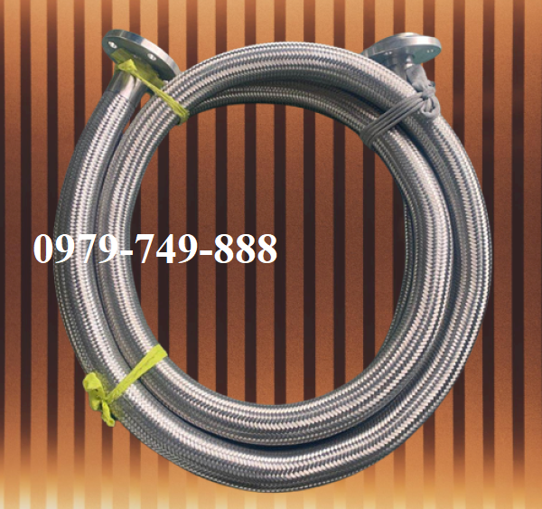 Dây nạp lỏng xe bồn nối bích